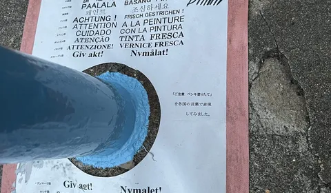 Wet Paint, in Eighteen Languages: Japan and Its Notices